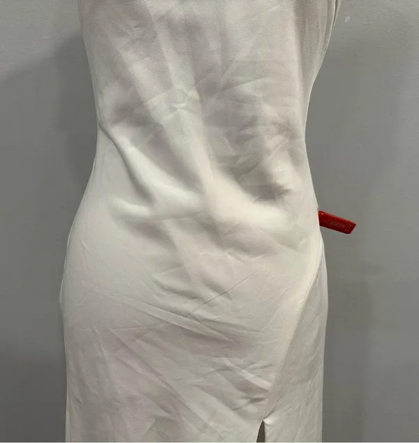 Mac Duggal 26665 Bow One Shoulder Evening Gown White 2 NWOT - Image 7