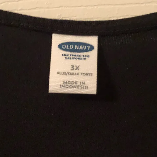 Old Navy wrap like long sleeve dress. Size 3x - Image 4