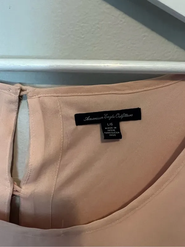 American Eagle Outfitters Blush Scoop Neck Dress - Image 3