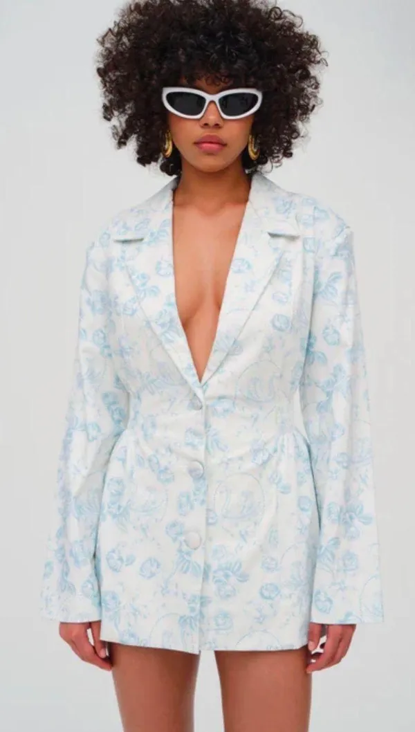 For Love & Lemons Chantal Blazer Dress - Image 3