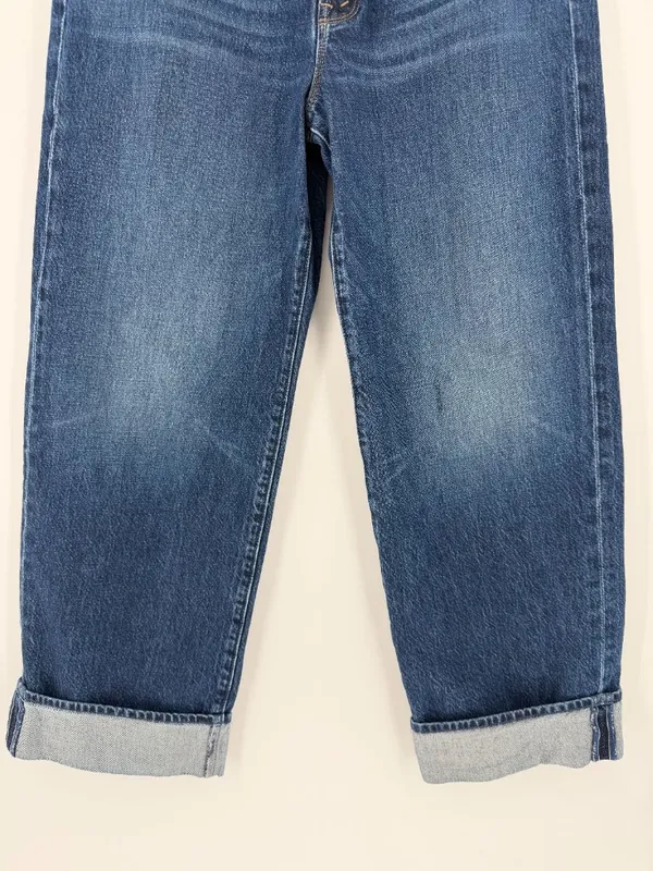 MOTHER Lil' Spitfire Nerdy Cuff High‎ Rise Jeans Size 29 - Image 4