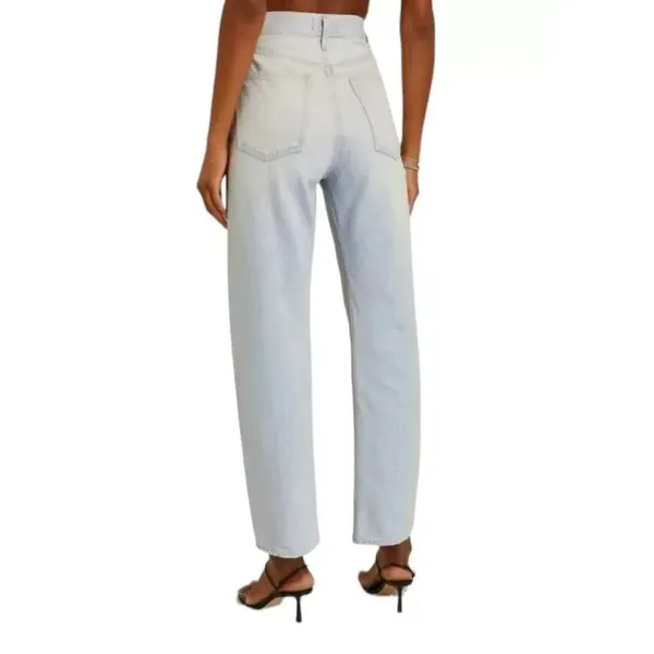 AGOLDE 90s Pinch Waist Denim‎ Haze Light Wash 24 - Image 2