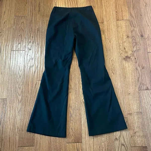 Urban Outfitters black high rise seam front flared pant 0 - Image 9