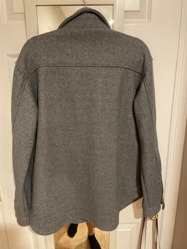 ZARA Dark Gray Shacket - Image 3