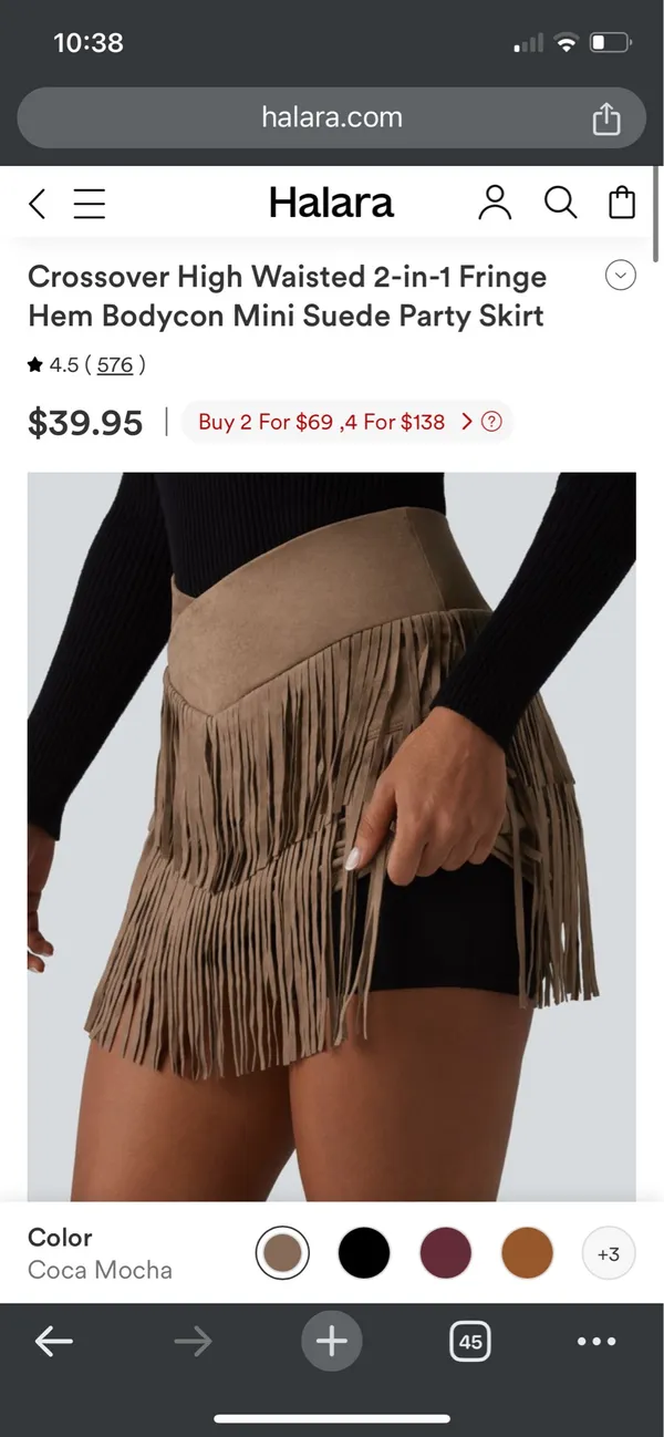 Halara 2-in-1 Skirt - Image 2