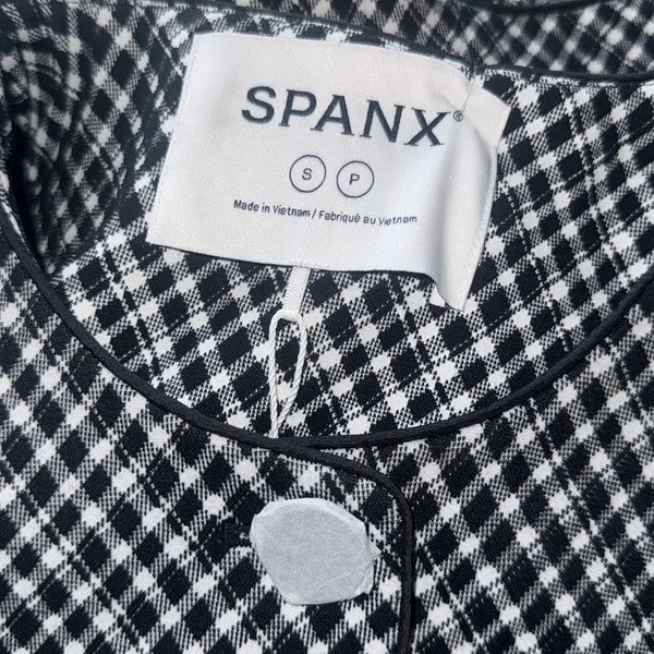 NWT SPANX Ponte Lady Jacket Jacquard # 21039R - Image 7