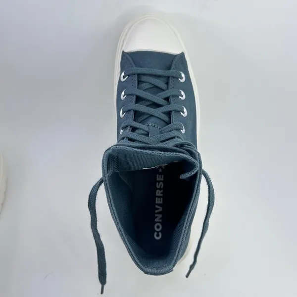Converse Chuck Taylor All Star Lugged Heel High Top 8.5 Teal Platform A10619C - Image 10