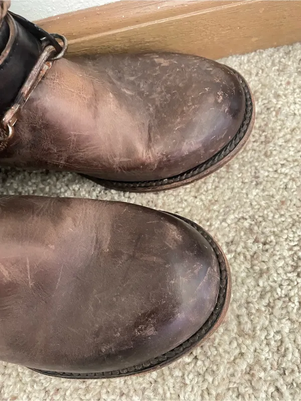 Freebird Aspen Harness Boots Size 9 Distressed Brown Leather - Image 7