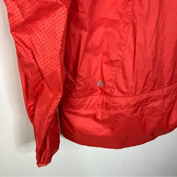 Lululemon Miss‎ Misty Jacket Atomic Red Size 4 - Image 8
