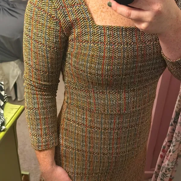 Free People Uptown Girl Tweed Dress - Image 3
