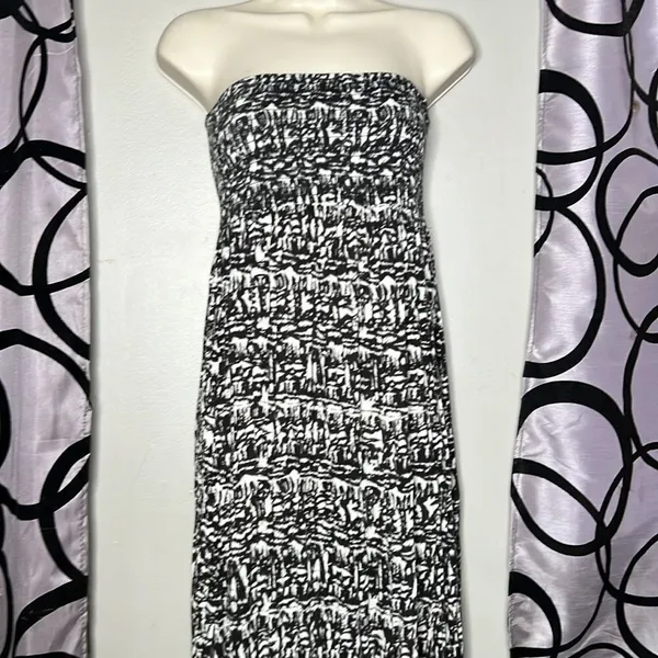 Divided H&M Strapless Maxi Dress Size Medium - Image 3
