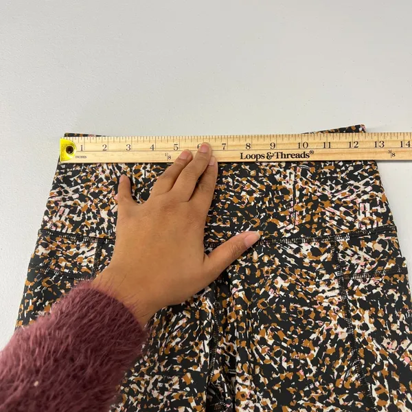 Old Navy Active Powersoft Leggings Womens Medium Multi Animal Print‎ Training - Image 7