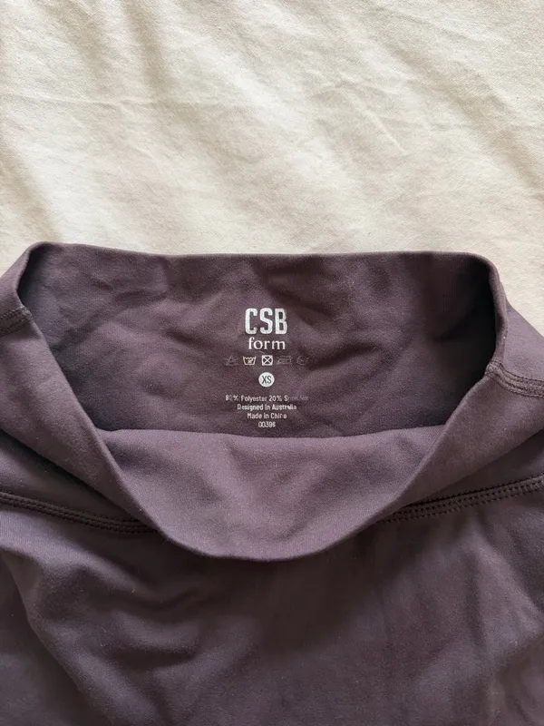 CSB brown scrunch leggings Size XS - Image 4