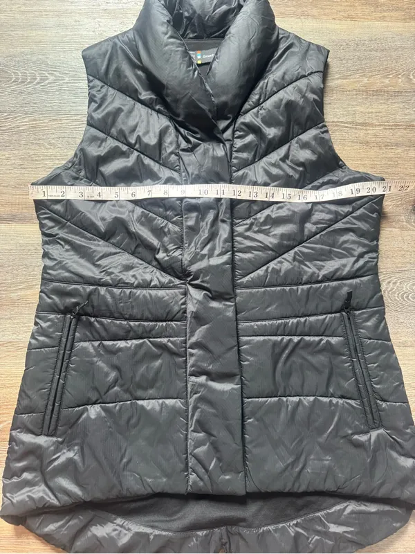 Smartwool Quilted Puffer Vest Black L - Image 3