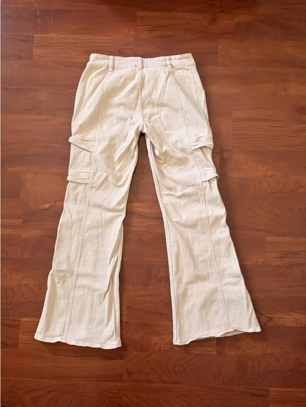 PacSun Low-Rise Bootcut Pants Cargo - Image 3