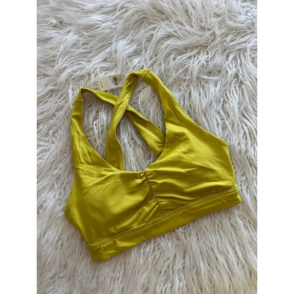 OFFLINE By Aerie Real Me Ruched Sports Bra Size Small - Image 4