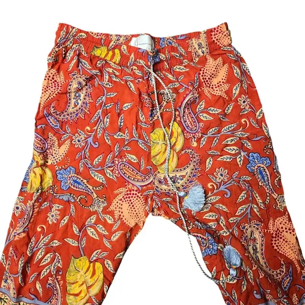 Anthropologie Sonrisa Paisley‎ Boho Pants Size: Small - Image 3