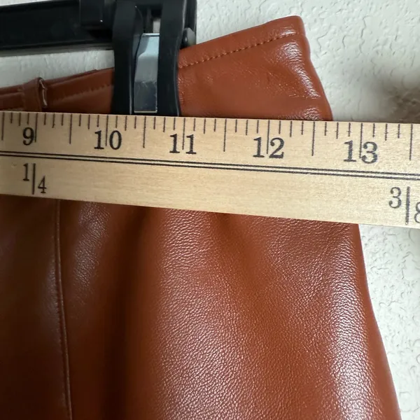 Revolve Lovers and Friends Women‎ Size XS Faux Leather High Rise Georgia Pants - Image 4