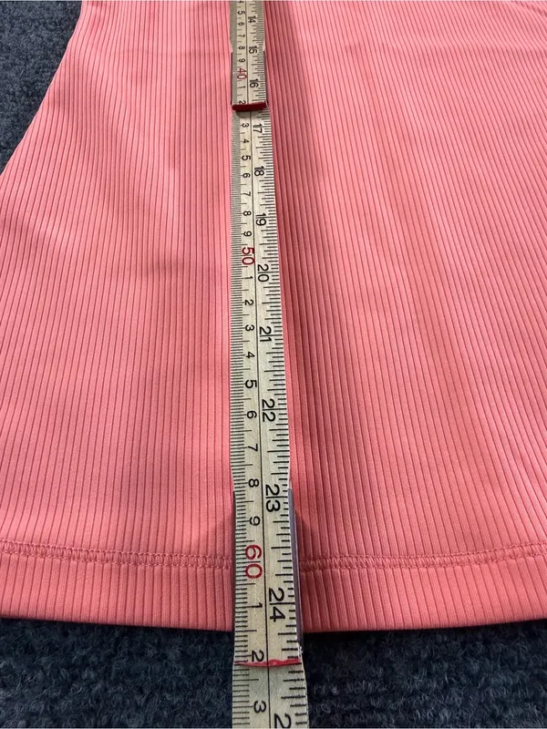 Nike Coral Ribbed Racerback Athletic Tank Top Size Small Yoga Workout - Image 6