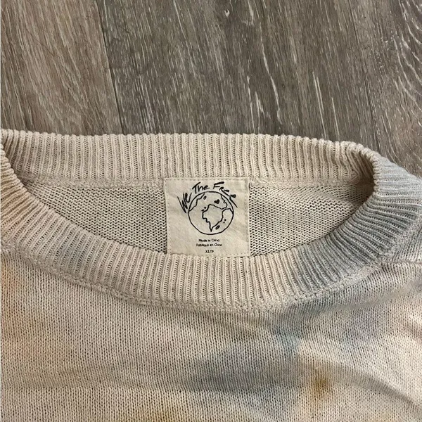 Free People Cosmos Tie Dye Oversized Pullover - Image 3
