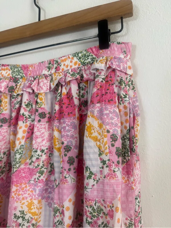 Simply Southern Ophelia Skirt- Multi Floral Quilt Pattern - Image 4