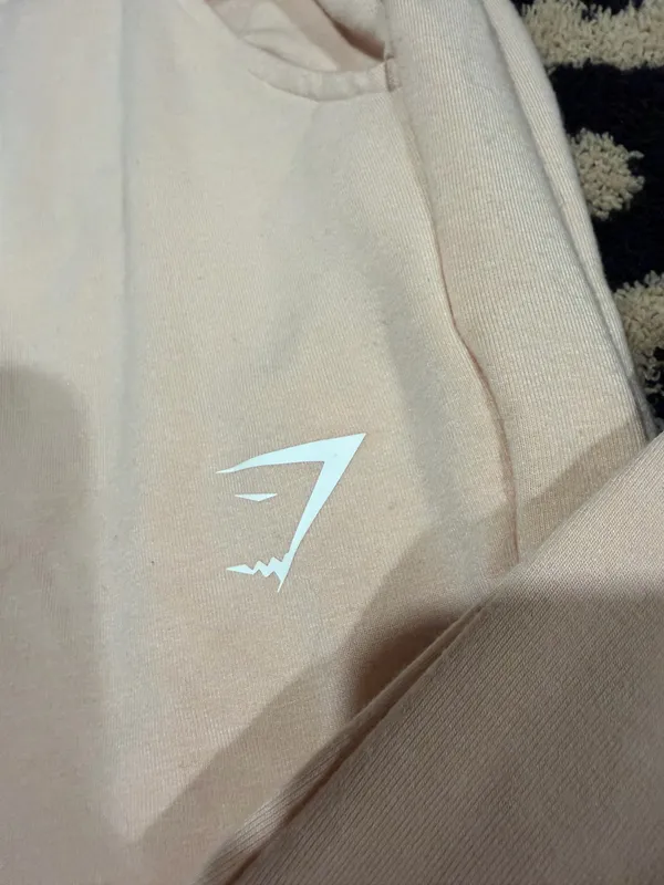 Pink Gymshark Joggers Light Training Small - Image 2