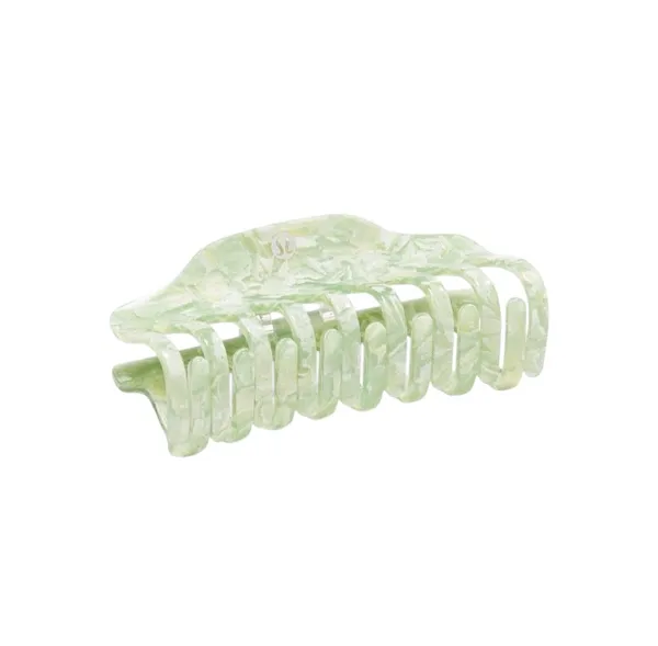 Lululemon Jumbo Claw Clip Willow Leaf/Matcha Magic - Image 4