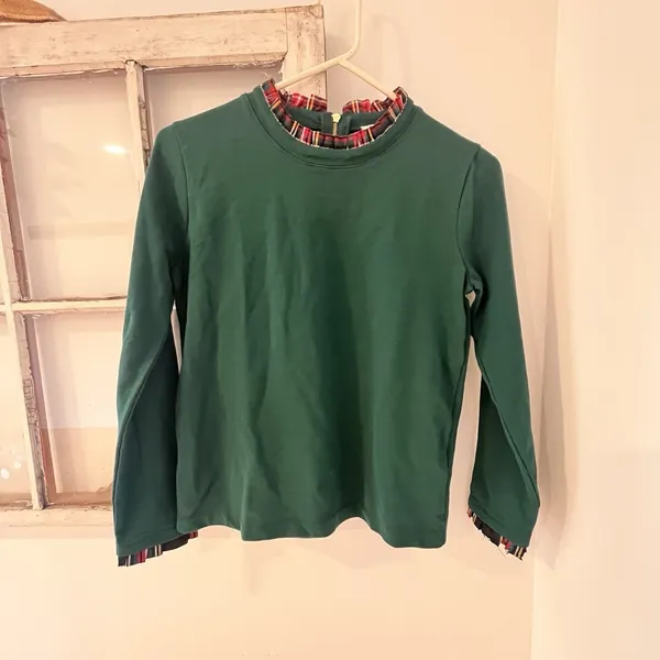 J.Crew Tartan ruffle - Image 8