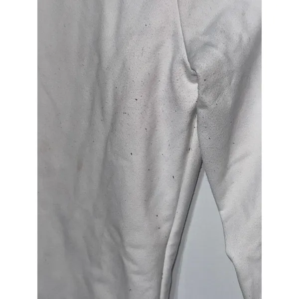 Abercrombie & Fitch Soft A&F White Crew Neck Long Sleeve Bodysuit Size Small S - Image 3
