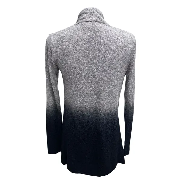 Barefoot Dreams Calypso Wrap Cardigan Womens S/M Gray Ombre 436 Bamboo Chic Lite - Image 4