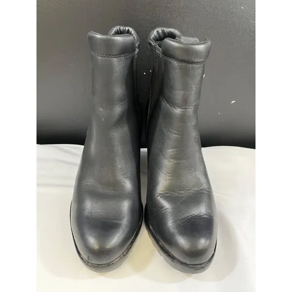 Sorel Womens Black Leather Chelsea Boots Size 8 SKU 6707 - Image 2