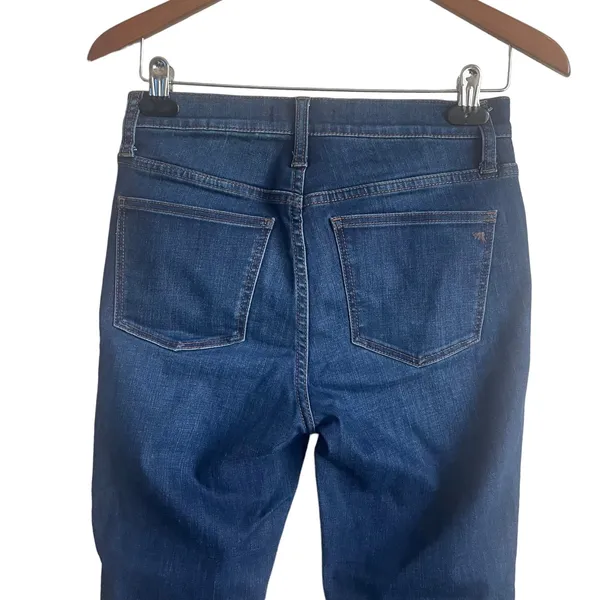 Madwell Jeans Women Blue Skinny‎ Leg Zipper/Button Closure 5 Pocket Denim - Image 8