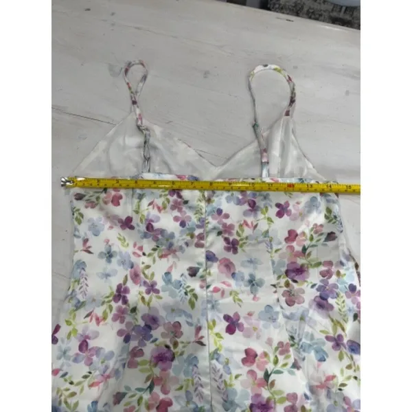Chloe Rose Floral Print Ruffle Sundress Cottagecore Sleeveless Dress‎ - Image 7