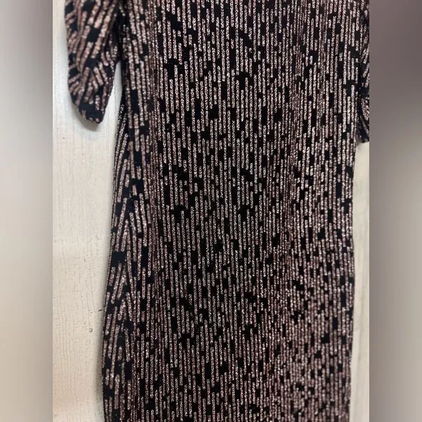 Quiz black and purple formal dress - Image 4