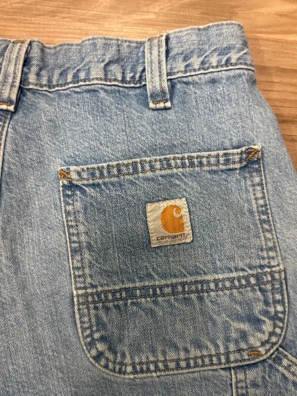 Carhartt Loose Fit Carpenter Jeans Light Wash Utility 30x28 - Image 6