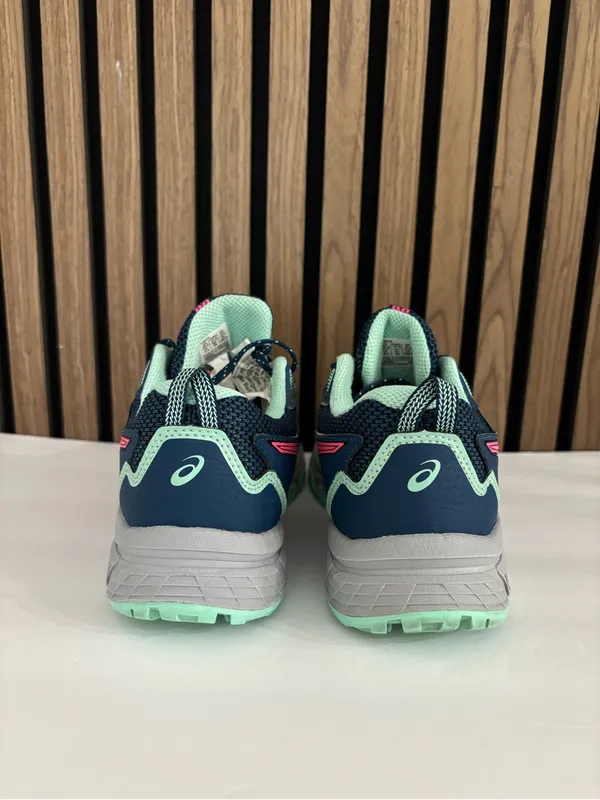 ASICS GEL-VENTURE 8 Trail Running Tennis Shoes Womens Size 6.5 Blue Pink Teal - Image 3