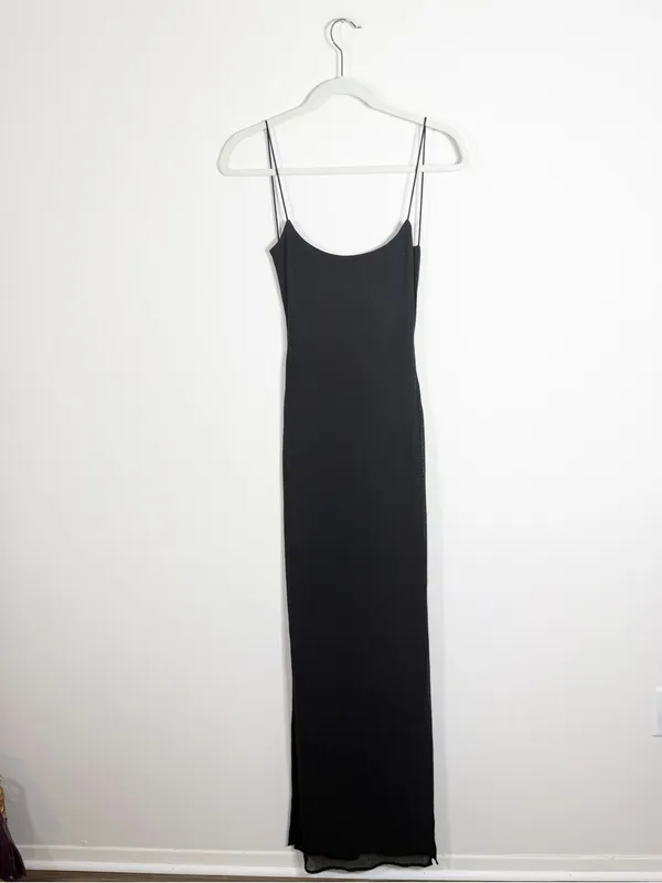 NWT Michael Costello X Revolve Nolan Maxi Dress Black Small - Image 5