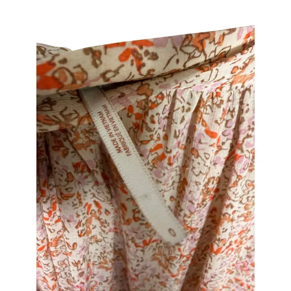 Free People Zuma Floral Tiered Skirt Women‘s Sz. 0 - Image 6