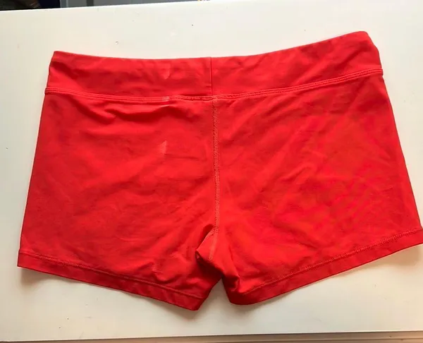 Nike Women’s Red Lounge Shorts - Image 3