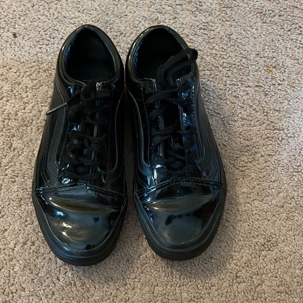 Vans‎ black sneakers 6.5 - Image 2