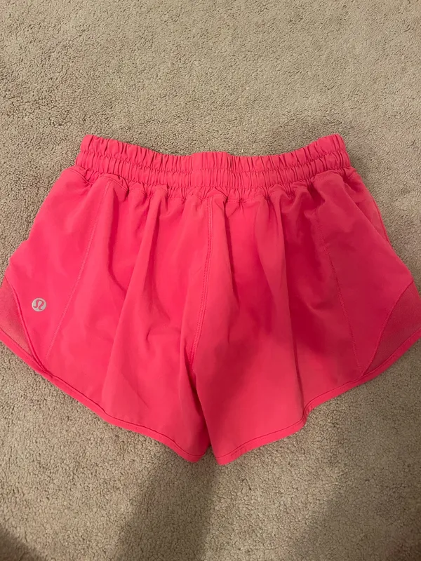 Pink Lululemon Hotty Hot Shorts 2.5" - Image 3