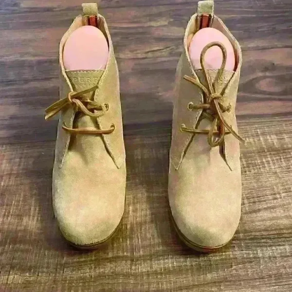 Sperry Harlow Wedge Chukka Bootie Tan Sz 8.5‎ - Image 6