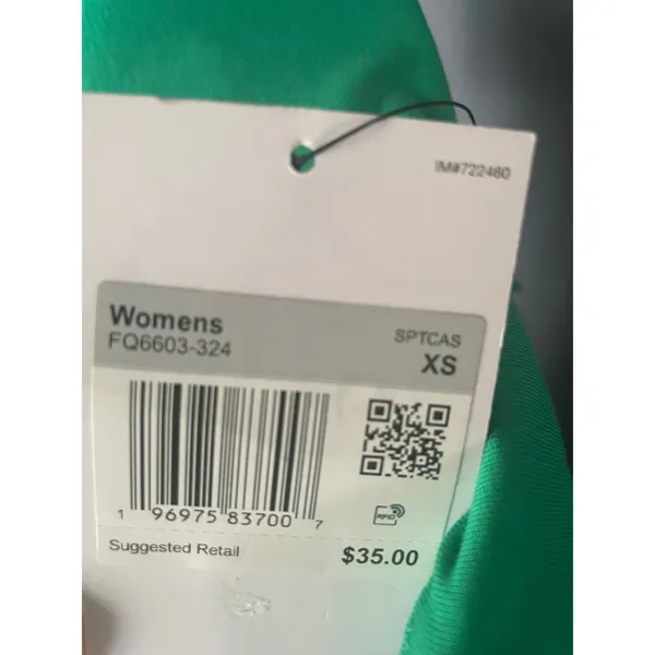Nike Womens Sportswear Graphic Tee Green Blue Logo FQ6603-324 XS NWT - Image 4