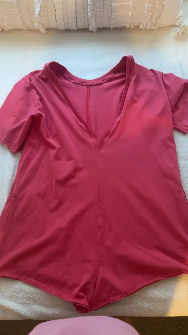 Free People movement hot shot tee romper - Image 2