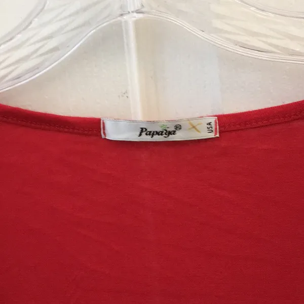 FINAL MARKDOWN Ladies papaya top large - Image 4