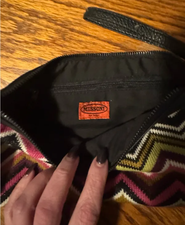Missoni for Target Zigzag Makeup Bag/Pouch - Image 3