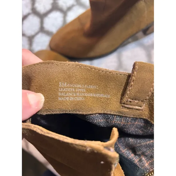 Sam Edelman Suede Ankle Boots in Chestnut - Image 14