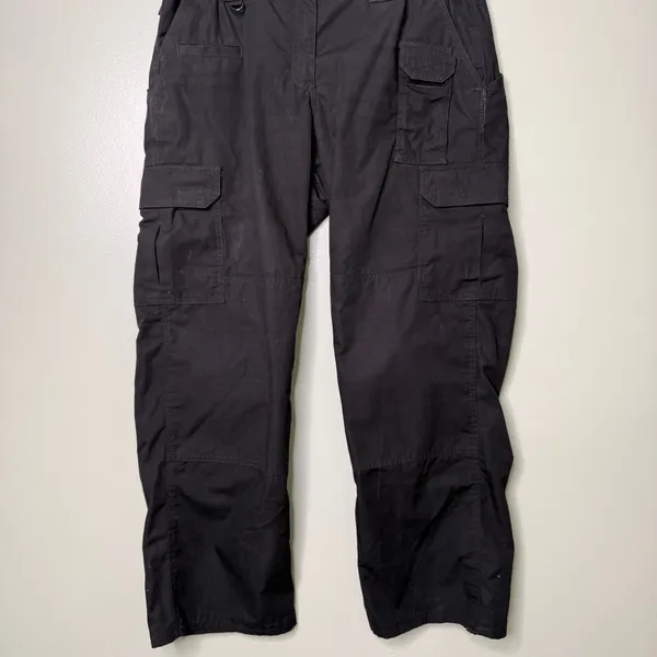 5.11 Tactical Women’s Taclite Pro Ripstop Pants Work Tactical Pant Black Size 12 - Image 6