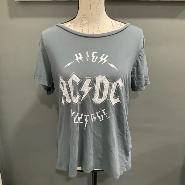 AC/DC HIGH VOLTAGE GREY T SHIRT‎ - Image 6