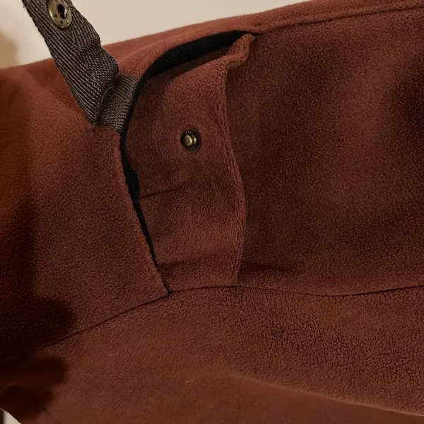 Artisan fleecy vest with 2 double pockets - Image 4